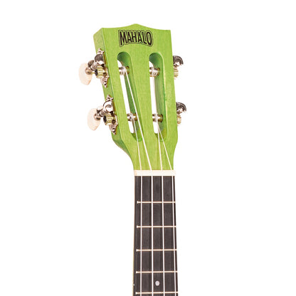 Mahalo ML2SG Комплект концертно укулеле, калъф, 3 перца, Sea green