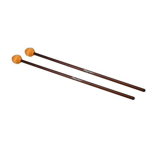 Hayman MM4 Чифт палки за маримба, 406 mm, средно твърди глави 34 mm, жълти