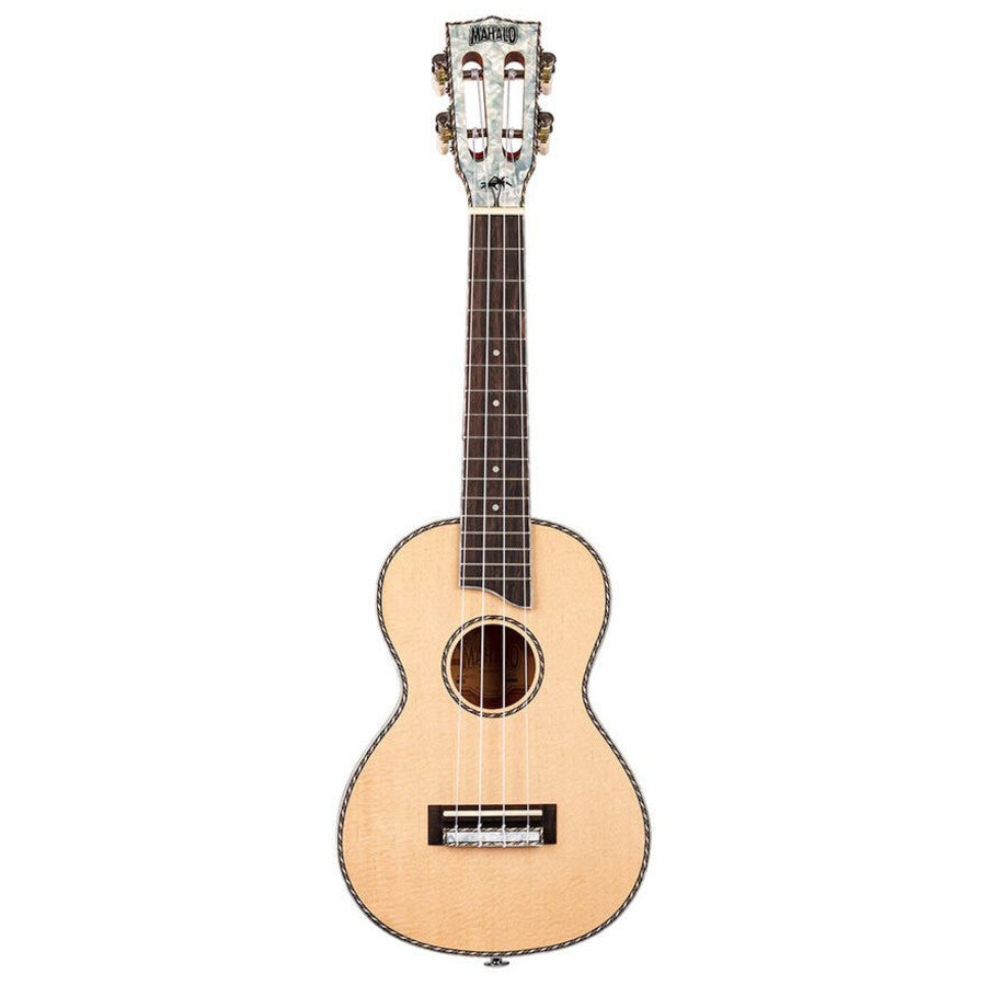 Mahalo MP2 Pearl концертно укулеле комплект, калъф, Natural mat