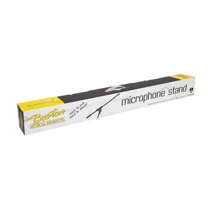 Boston MS1425BK Stage Pro Series Микрофонна стойка с телескопично рамо, черна