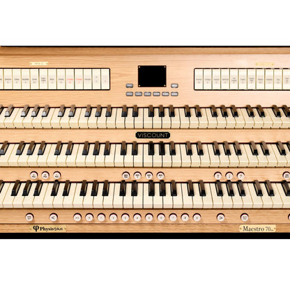 Viscount Maestro 70 Dlx Дигитален църковен орган с 3 мануала и Physis Plus технология