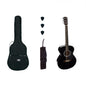 Nashville GSA60BKBasic1 Комплект акустична китара Auditorium с аксесоари, никелови прагчета, черен гланц