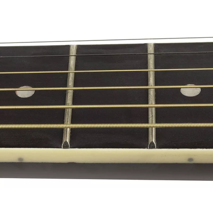 Nashville GSD6034BK Акустична китара 3/4 за начинаещи, никелови прагчета, черен гланц