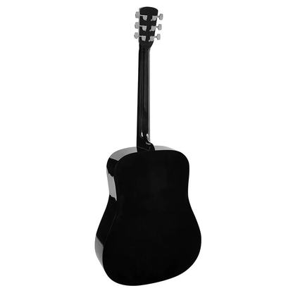 Nashville GSD60BKBasic1 Комплект акустична китара Dreadnought с аксесоари, черен гланц