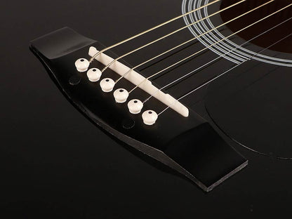 Nashville GSD60CEBK Електро-акустична китара Dreadnought Cutaway, активен еквалайзер, черен цвят