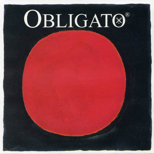 Pirastro Obligato P411021 Комплект 4 струни за цигулка 4/4, Medium, E Ball End