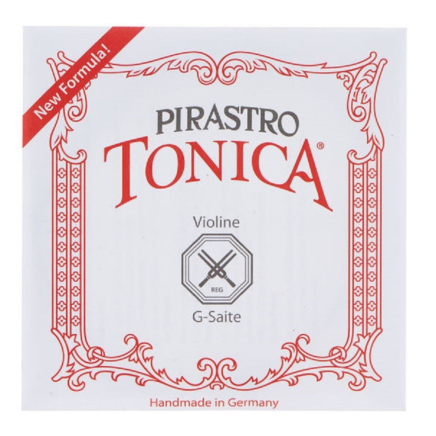 Pirastro Tonica P412021 Комплект 4 струни за цигулка 4/4, Medium, E Ball End