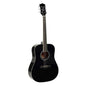 Richwood RD12BK Artist Акустична китара dreadnought, черен цвят