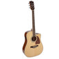 Richwood RD17CE Електро-акустична китара Dreadnought Cutaway, Artist Series, масивен смърч Sitka, Fishman адаптер, натурален гланц