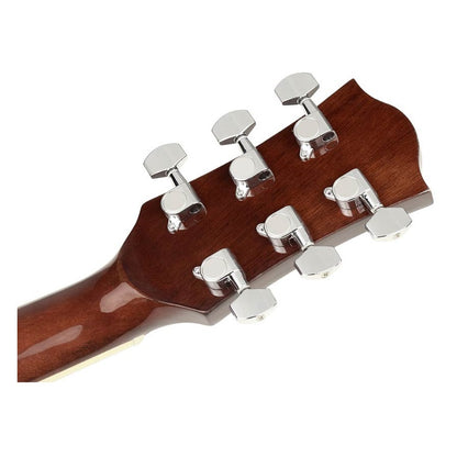 Richwood RA12CE Електро-акустична китара Auditorium Cutaway, Artist Series, активен EQ адаптер, натурален гланц