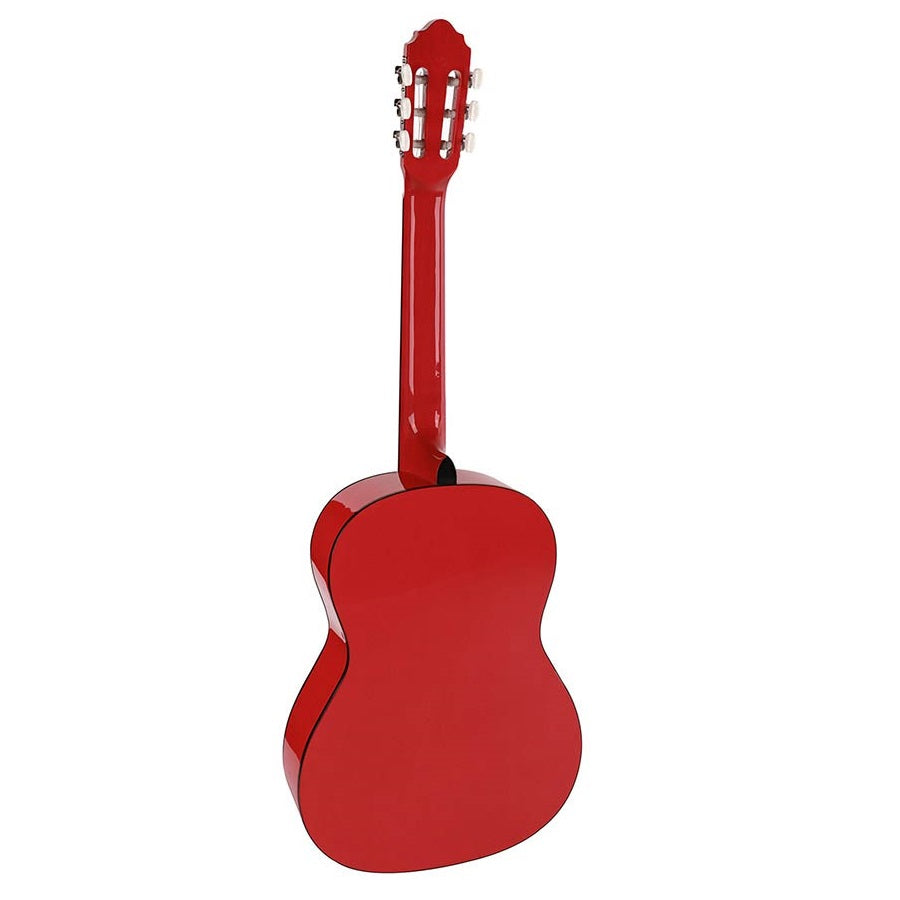 Salvador Kids CG144RD Класическа китара 4/4, регулируем тръс род, Червен гланц