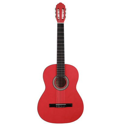 Salvador Kids CG144RD Класическа китара 4/4, регулируем тръс род, Червен гланц