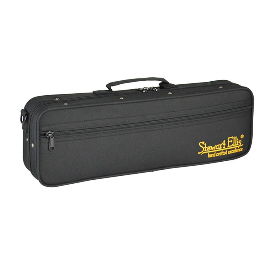Stewart Ellis SEFL160 Geanta husă flaut, Neagra