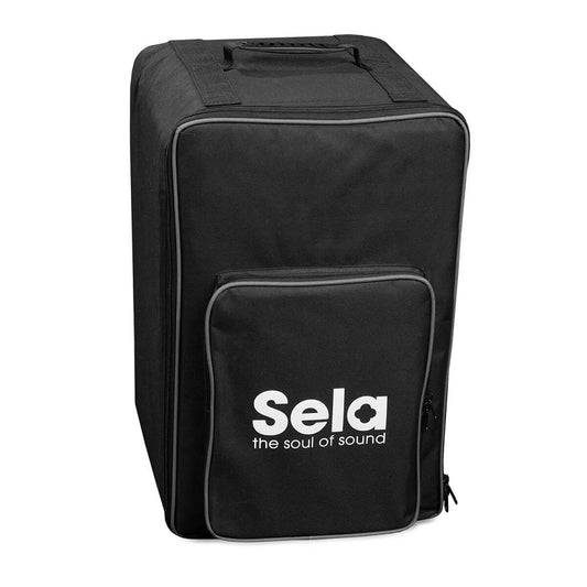 Sela SEL090 Раница за кахон, водоустойчива, подплата 6 mm, черно/бяла