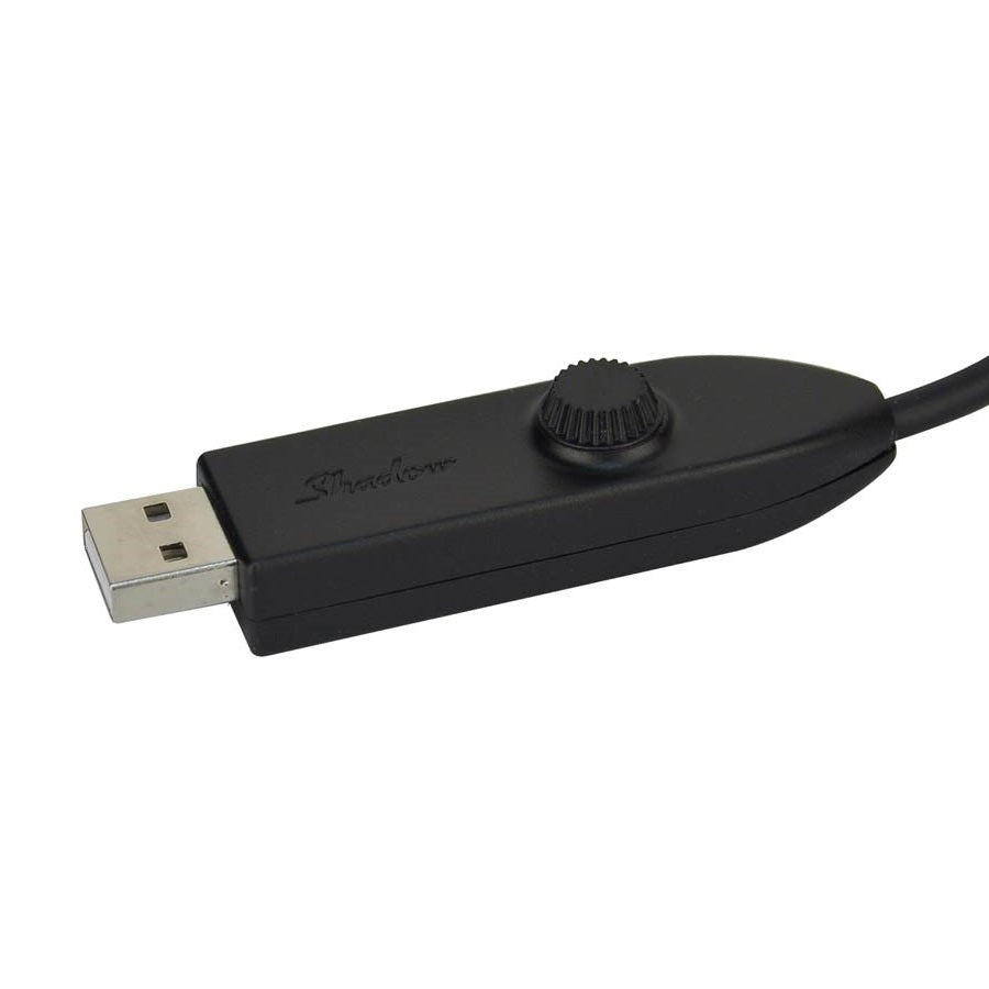 Shadow SHUSBGC Кабел за китара jack USB, gain control, 4 m