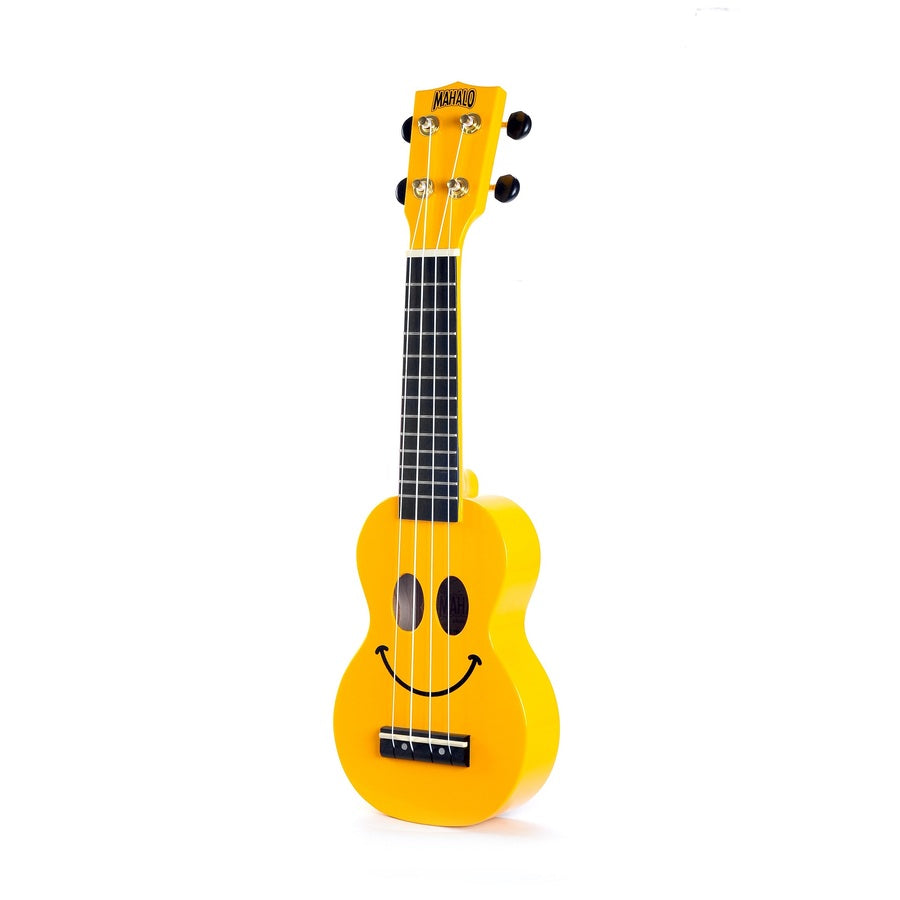 Mahalo SMILINOYW Комплект сопранисимо укулеле (мини), жълто, калъф, 3 перца