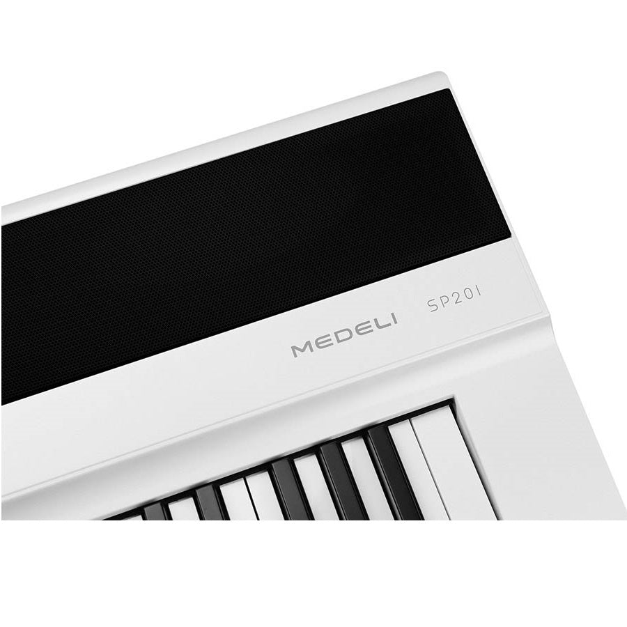 Medeli SP201WH Дигитално пиано за сцена, 88 хамър клавиша, бял
