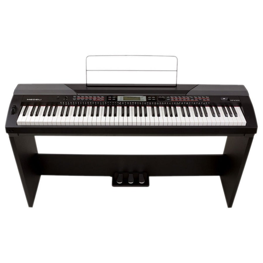 Medeli SP4200BK + ST430BK Комплект дигитално пиано, 88 тежки клавиша, черен