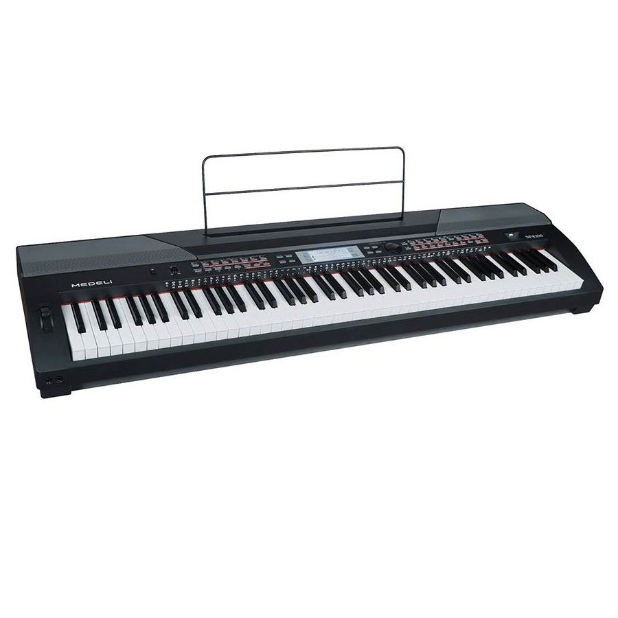 Medeli SP4200BK + ST430BK Комплект дигитално пиано, 88 тежки клавиша, черен