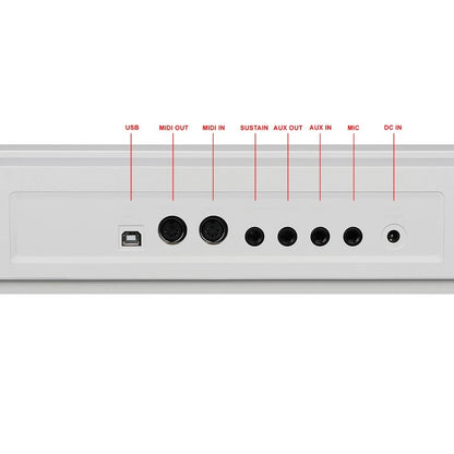 Medeli SP4200WH + ST430WH Комплект дигитално пиано, 88 тежки клавиша, бял