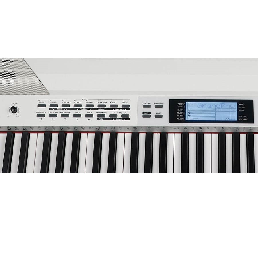 Medeli SP4200WH + ST430WH Комплект дигитално пиано, 88 тежки клавиша, бял
