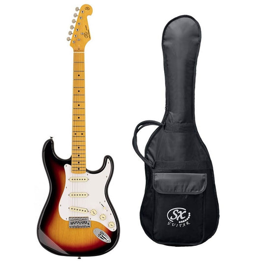 SX SST573TS Електрическа китара Retro, 3 tone sunburst