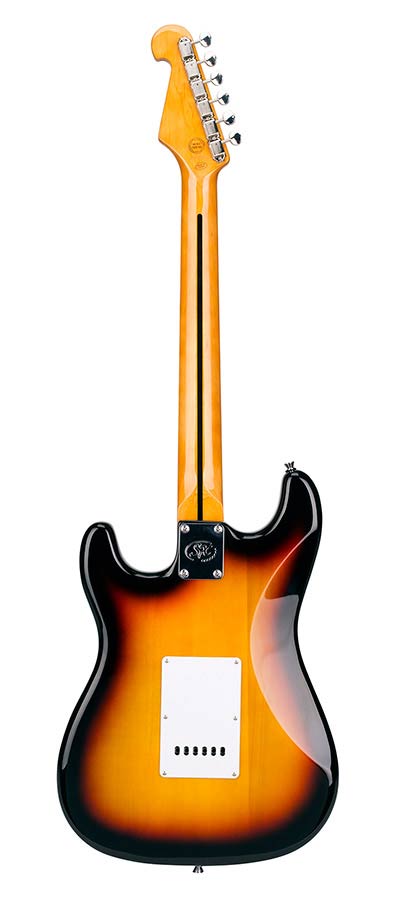 SX SST623TS Електрическа китара, 62 Vintage Style, sunburst, калъф