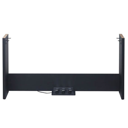 Medeli ST450BK Дървена стойка за цифрово пиано SPC120, SPC220 и SPA500, с 3 педала, черна