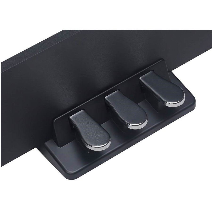 Medeli ST450BK Дървена стойка за цифрово пиано SPC120, SPC220 и SPA500, с 3 педала, черна