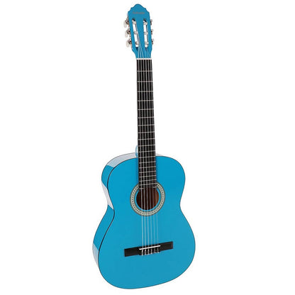 Salvador Kids CG144BU Класическа китара 4/4 за начинаещи, липа, син гланц