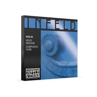 Thomastik Infeld THIB100 Комплект 4 струни за цигулка 4/4, Medium, синтетично ядро
