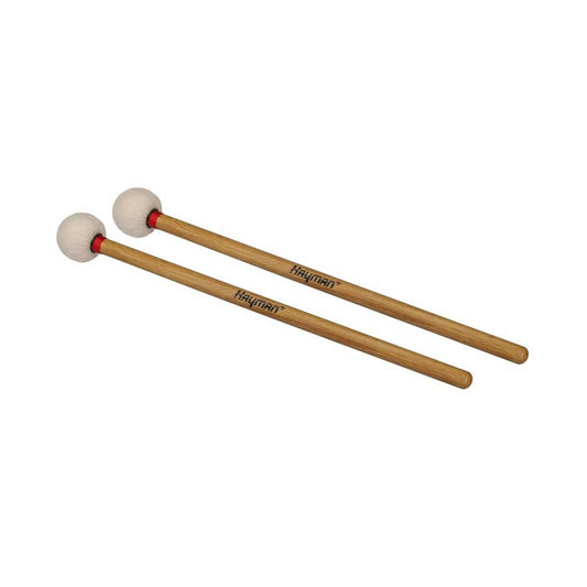 Hayman TM211 Чифт палки за тимпани, дъбови дръжки, филцови глави 41 mm, дължина 365 mm