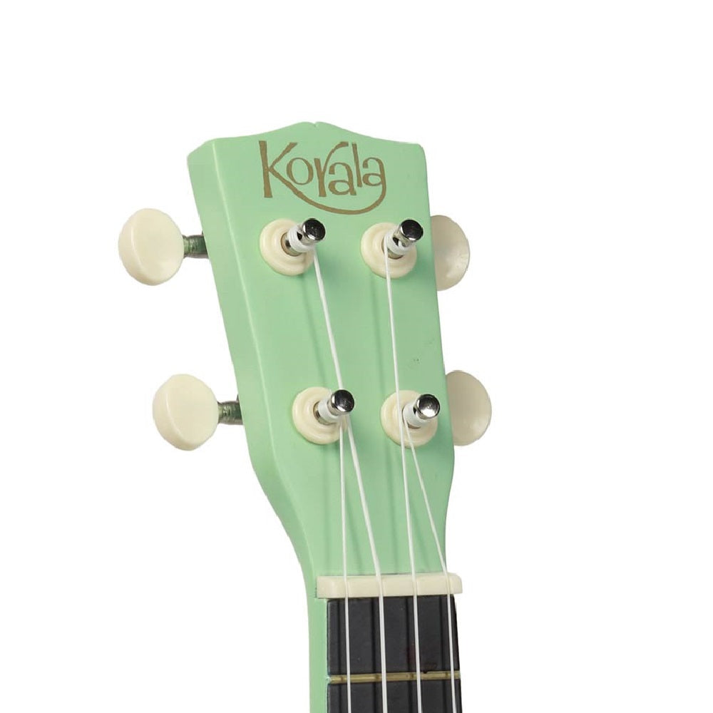 Korala UKS15GN Комплект сопрано укулеле, 3 перца, Green Matt