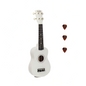 Korala UKS15WH Комплект сопрано укулеле, 3 перца, White Matt