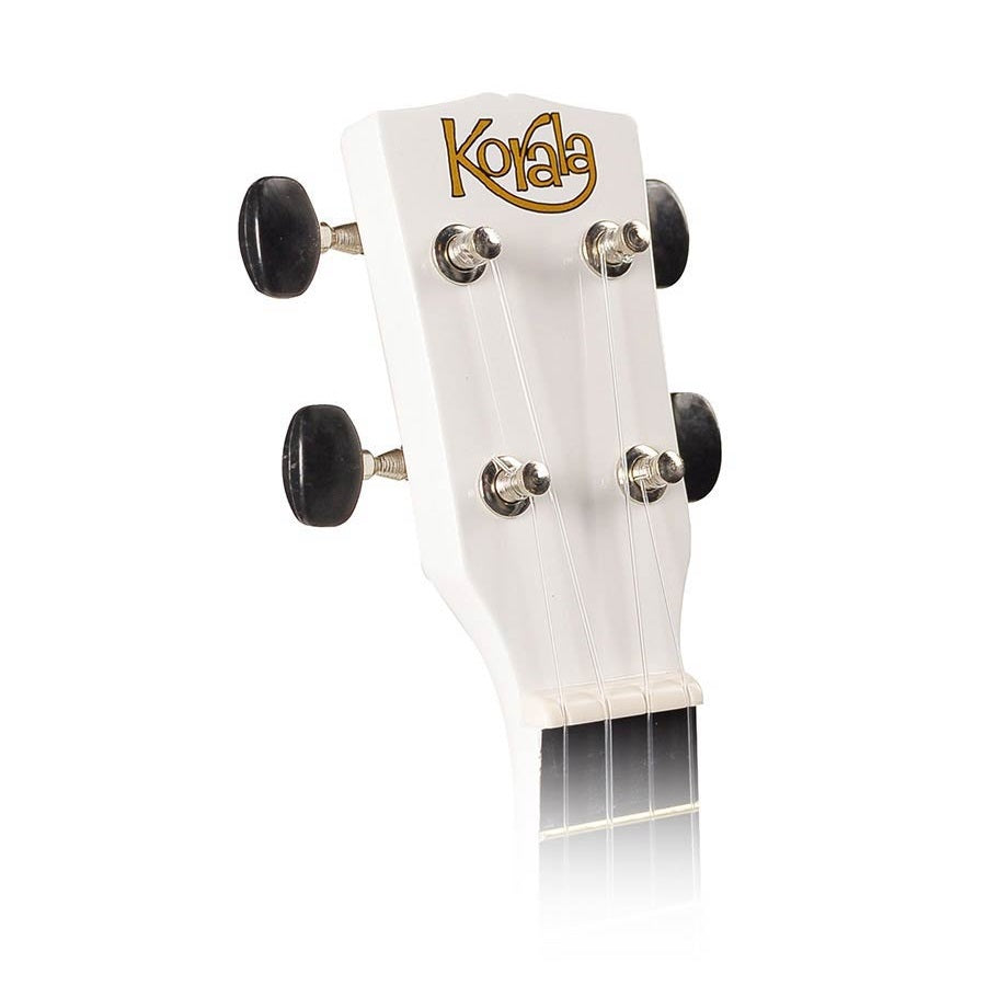 Korala UKS30WH Комплект сопрано укулеле, бял, калъф
