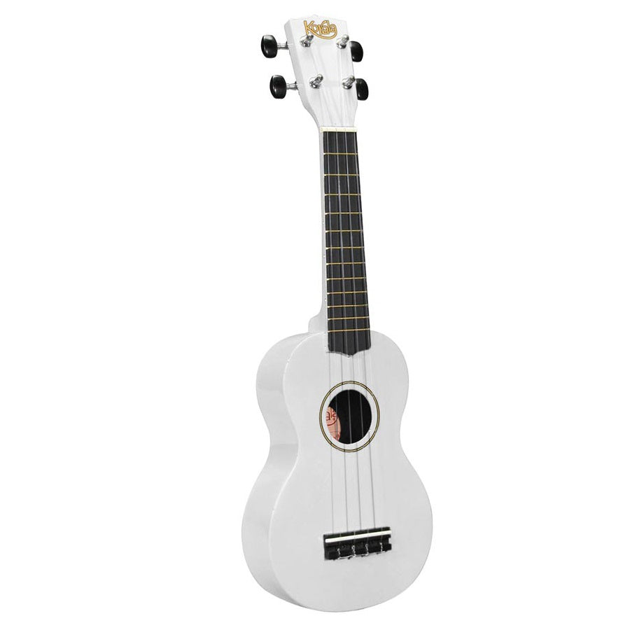 Korala UKS30WH Комплект сопрано укулеле, бял, калъф