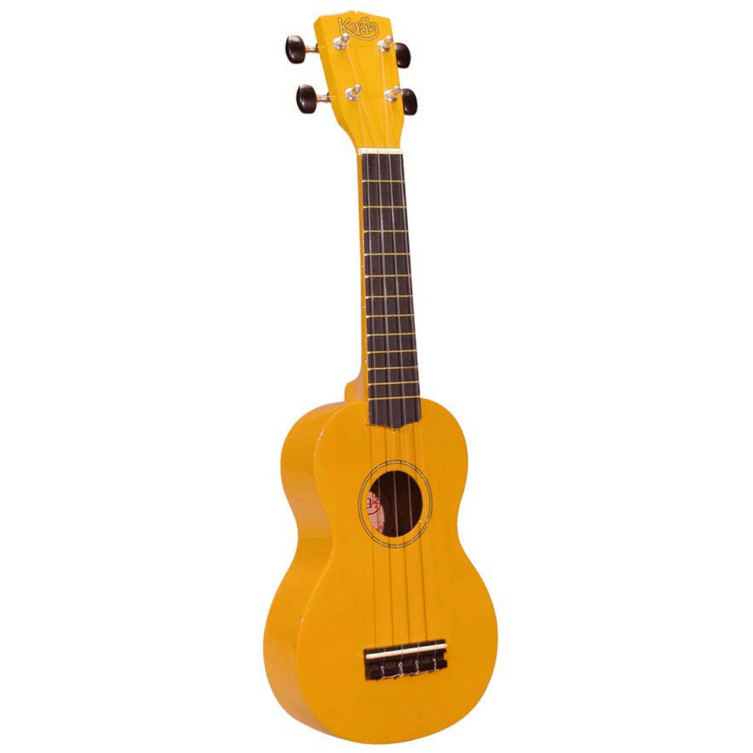 Korala UKS30YE Комплект сопрано укулеле, ток, 3 пегетьо, Yellow