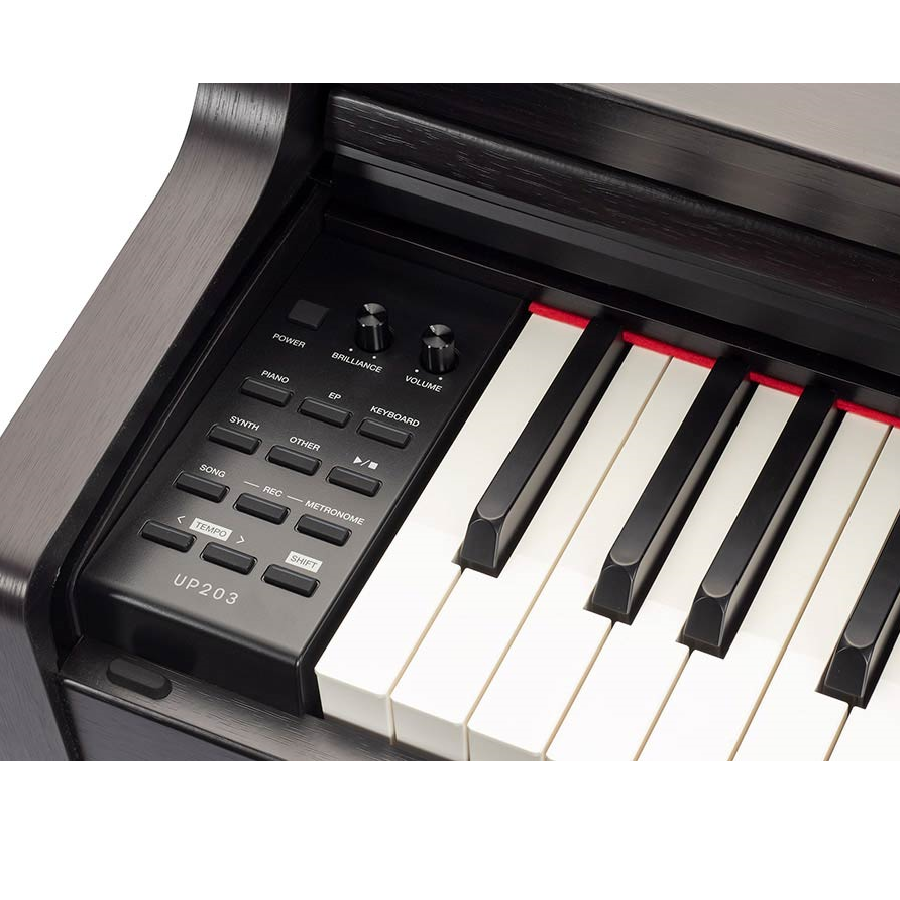 Medeli UP203BK Andromeda Series Дигитално пиано, 88 тежки клавиша, черен
