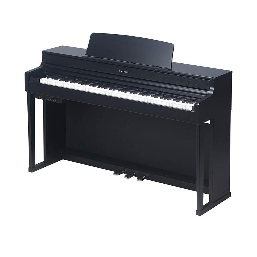 Medeli UP405EBK Дигитално пиано 88 тежки клавиша 3 сензора, черен
