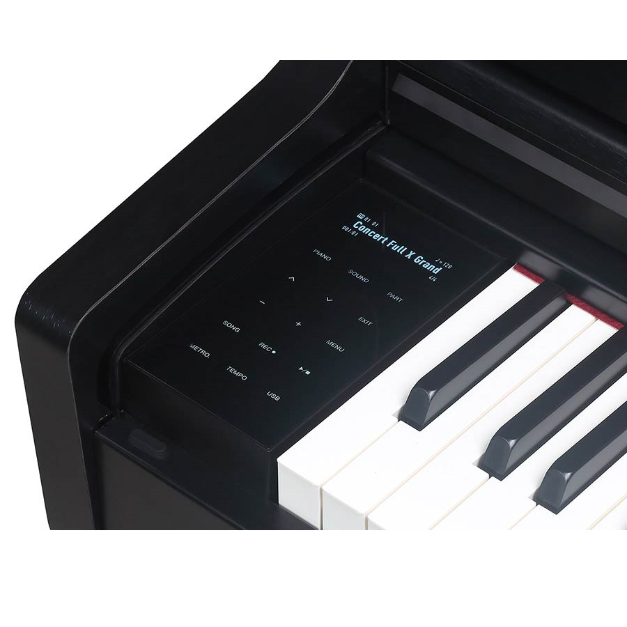 Medeli UP405EBK Дигитално пиано 88 тежки клавиша 3 сензора, черен