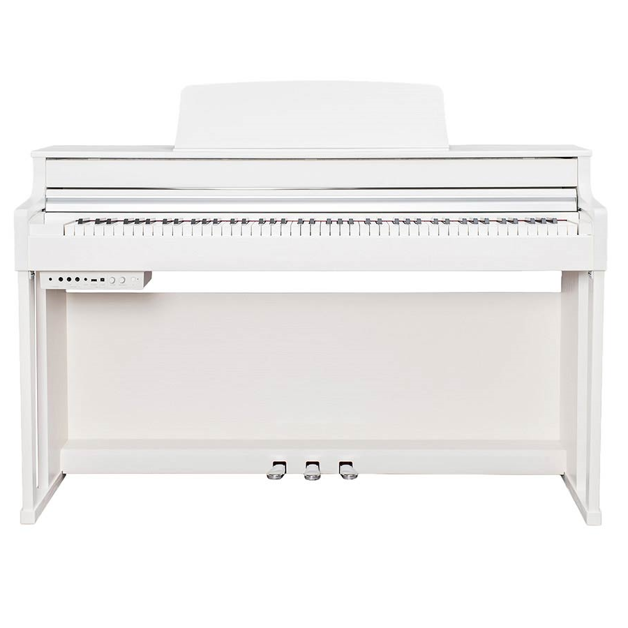 Medeli UP405EWH Дигитално пиано 88 тежки клавиша 3 сензора, бял
