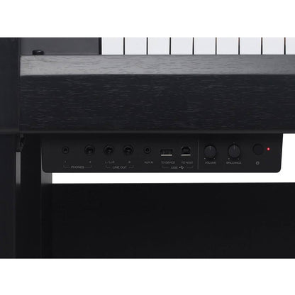 Medeli UP605BK Професионално дигитално пиано, дървена клавиатура (G3PW), черен сатен
