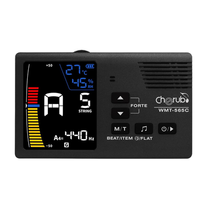 Cherub WMT565C Метроном и тунер 5-в-1, тонов генератор, влагомер и термометър