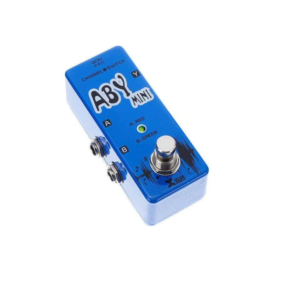 XVive V12 ABY Mini Педал за ефекти за електрическа китара