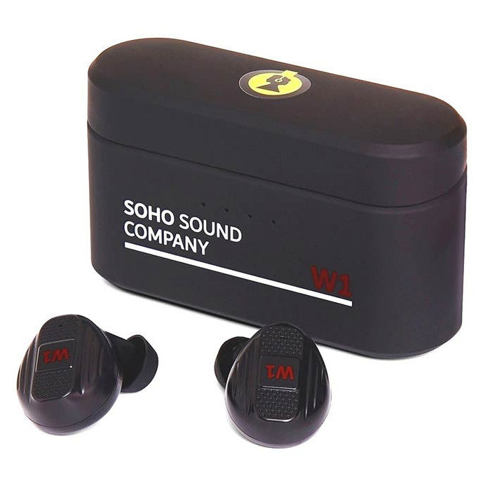 SOHO W1BK Безжични слушалки, power bank, touch control, черни