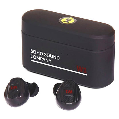 SOHO W1BK Безжични слушалки, power bank, touch control, черни