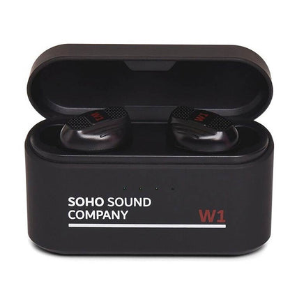 SOHO W1BK Безжични слушалки, power bank, touch control, черни