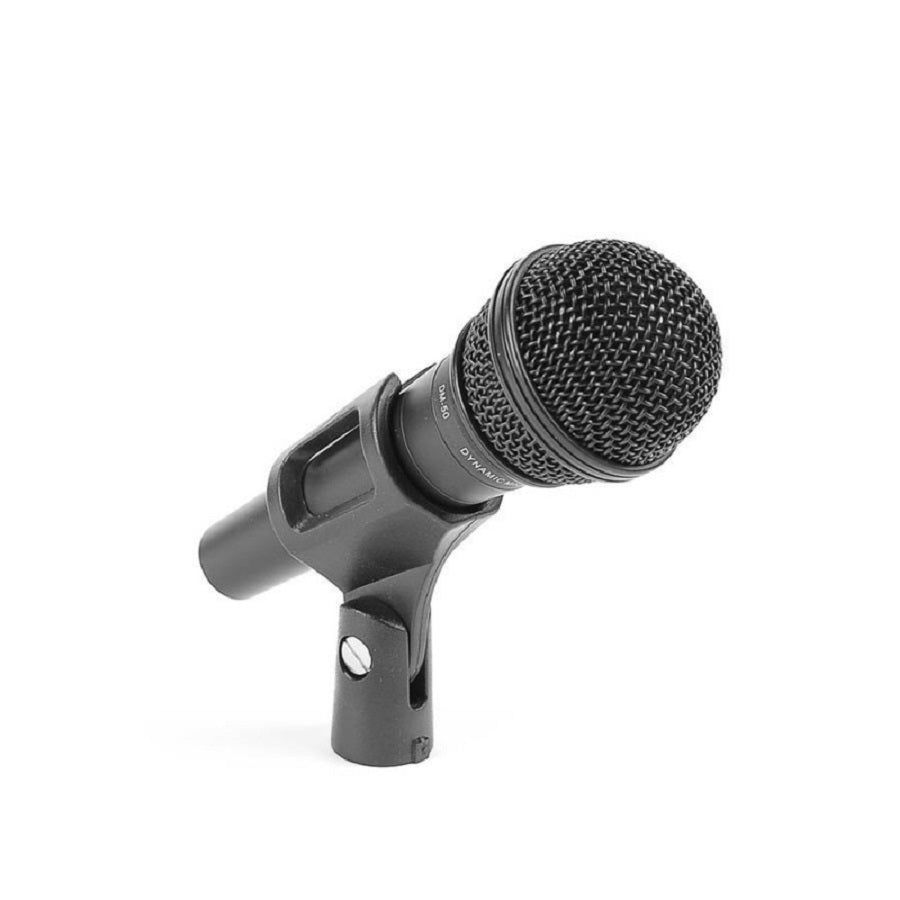 Gatt Audio DM50 Динамичен кардиоиден микрофон, с включени кабел и щипка