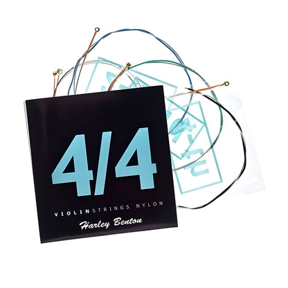 Harley Benton Комплект струни за цигулка 4/4, Ball End, стомана/никел