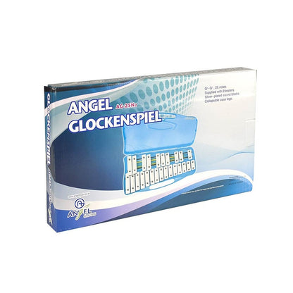 Angel AG25N2 Образователен глокеншпил, с калъф, 25 ноти